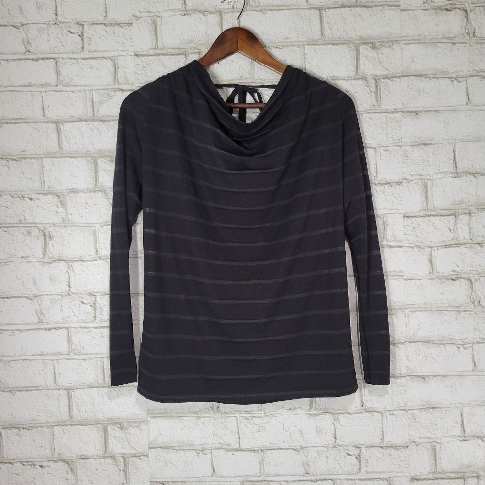 Lilla P long sleeve black shirt